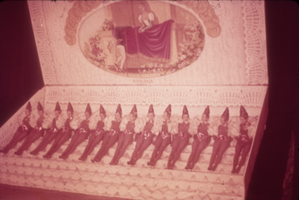 Slide of a scene from a Donn Arden production, Las Vegas, Nevada, circa 1970s-1980s