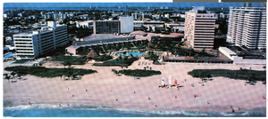 Photograph of the Sheraton Bal Harbour Resort, Miami Beach, Florida, circa 1960s-1970s