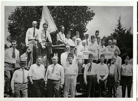 Photograph of the Las Vegas Rotary Club, including Cyril Wengert, circa 1930s