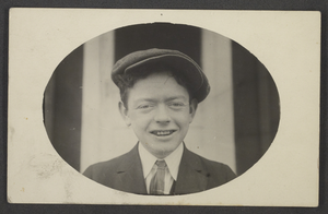 Postcard of Clarence Stocker, California, March 23, 1914