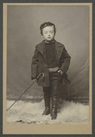 Black-and-white photograph of Clarence Stocker, November 01, 1900