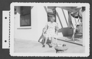 Photograph of an unidentified woman, Las Vegas, circa 1950-1960s