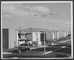 Photograph of the Fleur de Lis Apartments, Las Vegas, Nevada, circa 1963