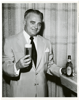 Black-and-white photograph of Wilbur Clark, Las Vegas, Nevada, circa 1950s