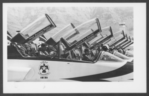 Photograph of United States Air Force Thunderbirds at Nellis Air Force Base, Nevada, October 9, 1979