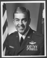 Photograph of General Jack I. Gregory, Nellis Air Force Base, Nevada, April 8, 1983