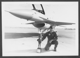 Photograph of Captain John L. Skidmore, Nellis Air Force Base, North Las Vegas, May 27, 1983