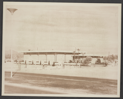 Photograph of the exterior of North Las Vegas City Hall, circa late 1960s