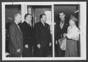 Photograph of North Las Vegas postal Christmas annex, Nevada, December 13, 1962