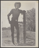 Photograph of Clarke Davison at Kiel Ranch, Las Vegas, circa mid-1940s to 1950s