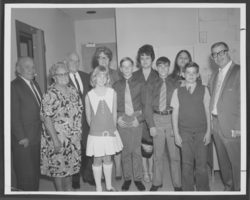 Photograph of Wendell Waite and his family, Las Vegas, circa early 1970s