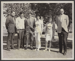 Photograph of North Las Vegas Police Department administration staff, Las Vegas, circa early 1970s