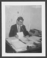 Photograph of Sergeant Jim Rowley of the North Las Vegas Police Department, 1972