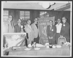 Photograph of the North Las Vegas Lions Club members, North Las Vegas, Nevada, June 29, 1972