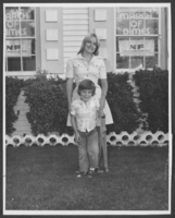 Photograph of Lisa and Brain Horner, Las Vegas, January 7, 1977