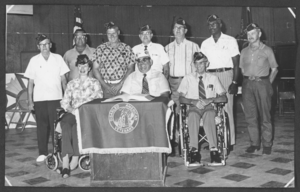 Photograph of Disabled American Veterans, North Las Vegas, Nevada, May, 22, 1973