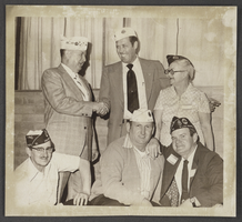 Photograph of American Legion Post 51 members, North Las Vegas, Nevada, March 5, 1975