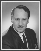 Black-and-white photograph of Jack Hammes, location unknown, circa 1980s