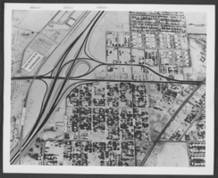 Photograph of an aerial view, North Las Vegas, circa early 1970s