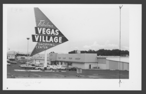 Photograph of the Vegas Village Store, North Las Vegas, circa 1980