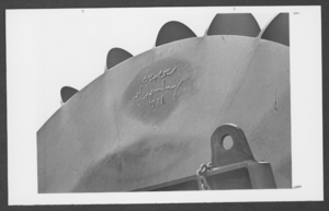 Photograph of signature, Las Vegas, March 11, 1981