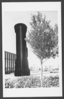 Photograph of the flashlight sculpture, Las Vegas, circa March 1981
