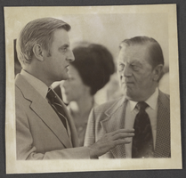 Photograph of Walter F. Mondale and Howard Cannon, circa late 1970s