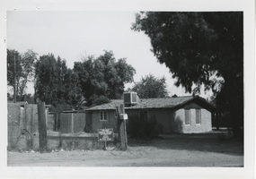 Photograph of a residential home in Las Vegas, Nevada, circa 1960s