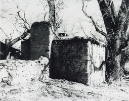 Photograph of ruins of the Mormon Fort, Las Vegas, Nevada, circa 1931