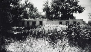 Photograph of ruins of the Mormon Fort, Las Vegas, Nevada, circa 1931