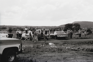 Photograph of Woods family reunion, Springerville, Arizona, August 1979