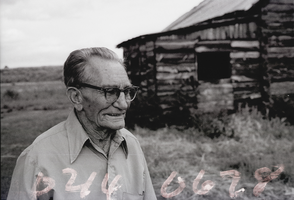 Film transparency of Woods family reunion, Springerville, Arizona, August 1979