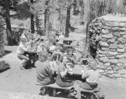 Film transparency of Senior Days Celebration, Southern Nevada, circa 1950s-1960s