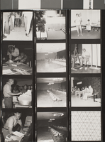 Slide of students registering for class, University of Nevada, Las Vegas, circa Fall 1971