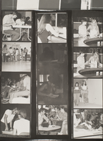 Slide of students registering for class, University of Nevada, Las Vegas, circa Fall 1971