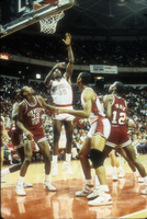 Slide of basketball game, University of Nevada, Las Vegas, circa 1984