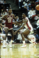 Slide of basketball game, University of Nevada, Las Vegas, circa 1984