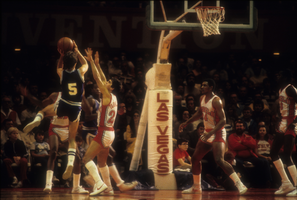 Slide of basketball game, University of Nevada, Las Vegas, circa 1984