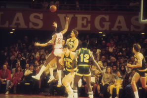 Slide of basketball game, University of Nevada, Las Vegas, circa 1984