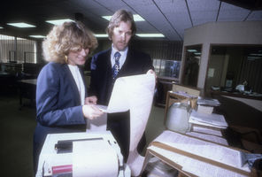 Slide of students from the Hotel College, University of Nevada, Las Vegas, circa early 1980s