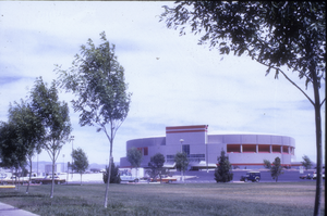 Slide of Thomas & Mack Center , University of Nevada, Las Vegas, circa 1984