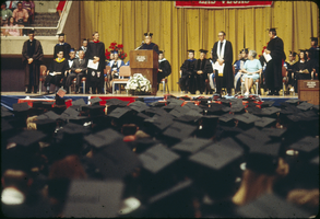 Slide of commencement exercises, University of Nevada, Las Vegas, circa 1970s