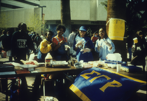 Slide of Sigma Gamma Rho sorority fundraising event, University of Nevada, Las Vegas, circa 1990s