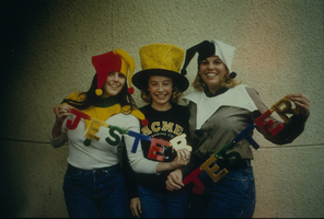 Slide of students activities, University of Nevada, Las Vegas, circa 1990s
