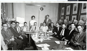 Photograph of Las Vegas Chamber of Commerce Board of Directors, 1961