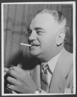 Portrait photography of Wilbur Clark, circa 1950s