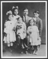 Portrait photography of Salvatore Gaglionese and his family, location unknown, Las Vegas, Nevada, circa 1910-1920