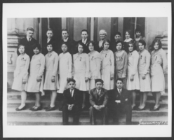 Black-and-white photograph of Coleman Grammar School, Seattle, Washington, circa 1930