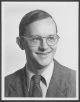 Portrait photography of Wally Cox, circa 1955