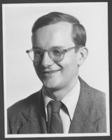 Portrait photography of Wally Cox, circa 1955
